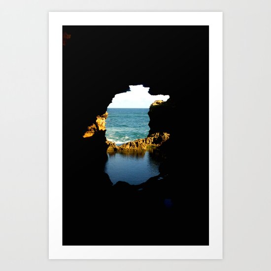The Grotto Art Print