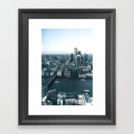 london skyline Framed Art Print