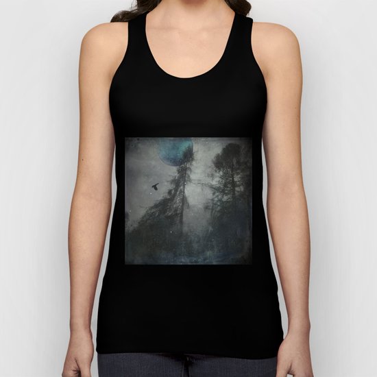 Blue mOOn wilDerness Unisex Tank Top