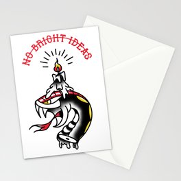 No Bright Ideas Stationery Cards