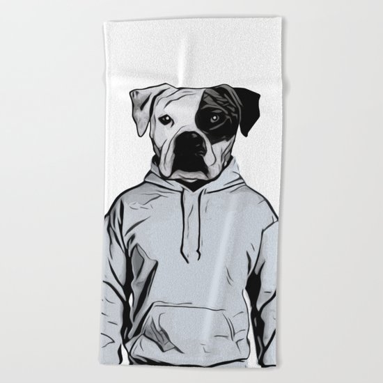 Cool Dog Beach Towel