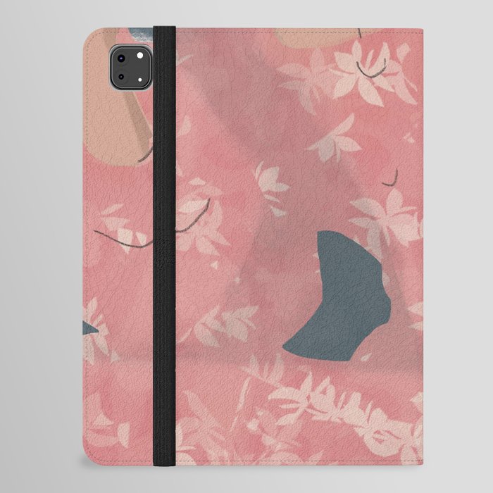 Figurative art - Retro floral dress iPad Folio Case