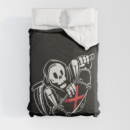 Grim Reaper Skater Comforter