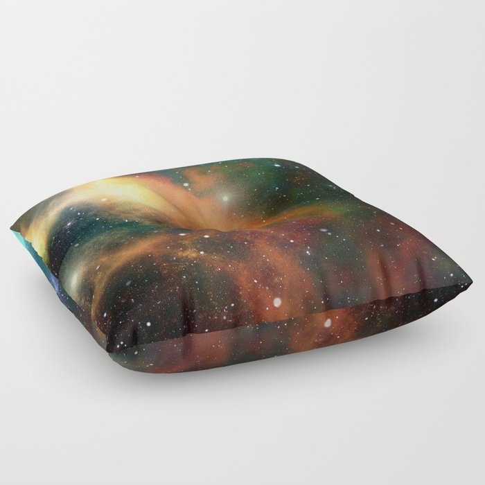 Cosmic Orion Nebula Constellation Stars Space Universe  Floor Pillow