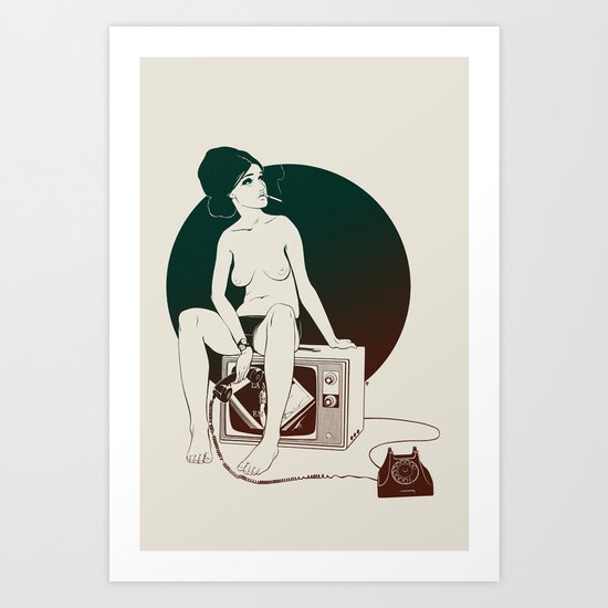 4 AM Art Print