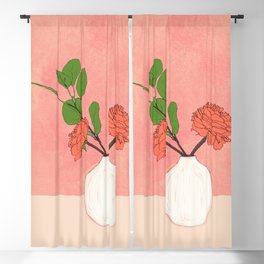 Thought of you Pink Blackout Curtain