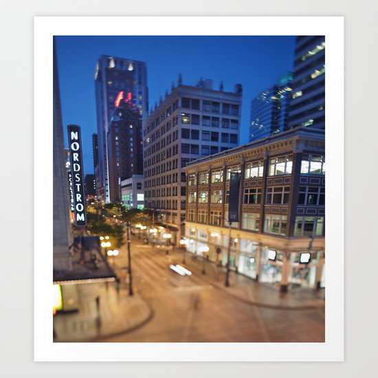Downtown Seattle Art Print