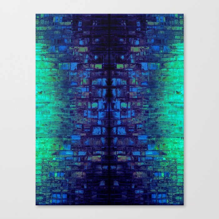 The Scaled Spine Canvas Print