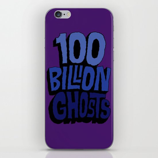 100 Billion Ghosts iPhone & iPod Skin