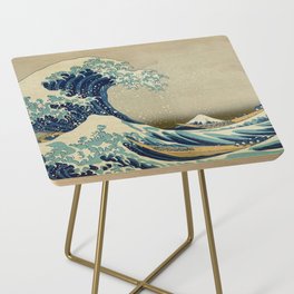 The Great wave off Kanagawa Side Table