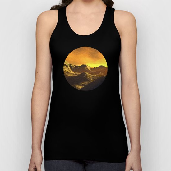 A Sunny Day On Mercury Unisex Tank Top