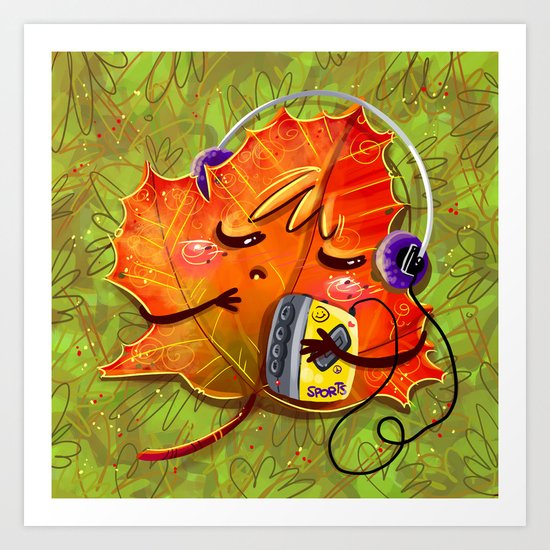 fall season Art Print