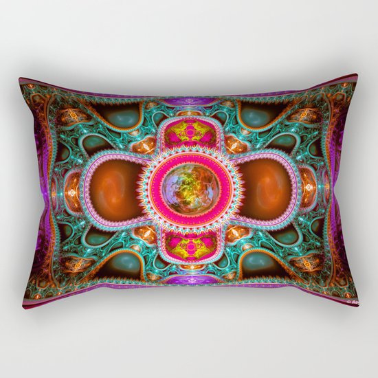 Time Space Portal Rectangular Pillow