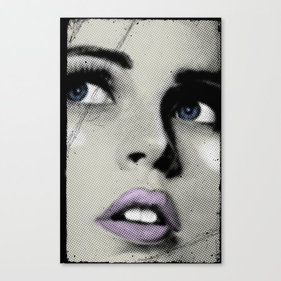 Pop Glance Canvas Print