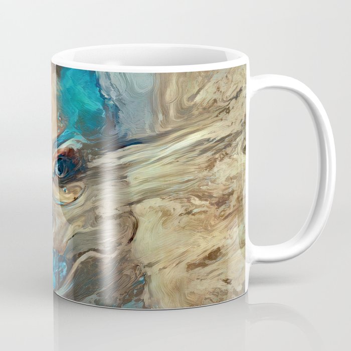 Sand Storm Ghost | AI-Generated Art Coffee Mug