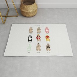 Know Your Bears Rug