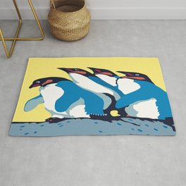 Four Penguins Rug