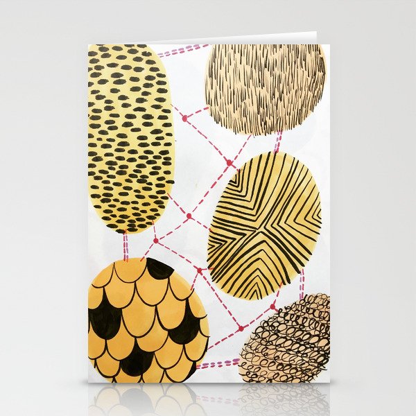 Honey Orbs Stationery Cards