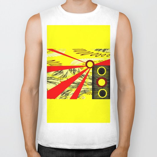 Yellowrange Biker Tank