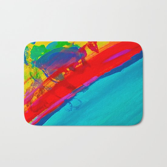 African Sunset Bath Mat