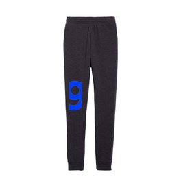 Number 9 (Blue & White) Kids Joggers