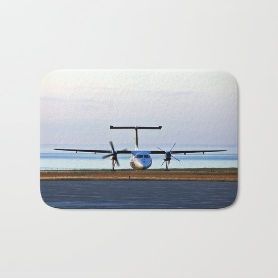 Plane Landing Bath Mat