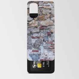 Old stone's wall of castle background Android Card Case