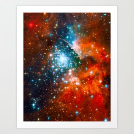 The Giant Nebula Art Print