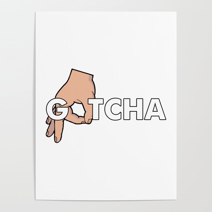 Gotcha Made You Look Funny Finger Circle Hand Game Gag - The