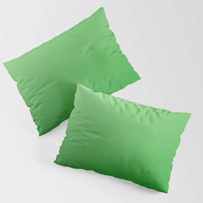 13 Green Gradient Background 220713 Valourine Digital Design Pillow Sham