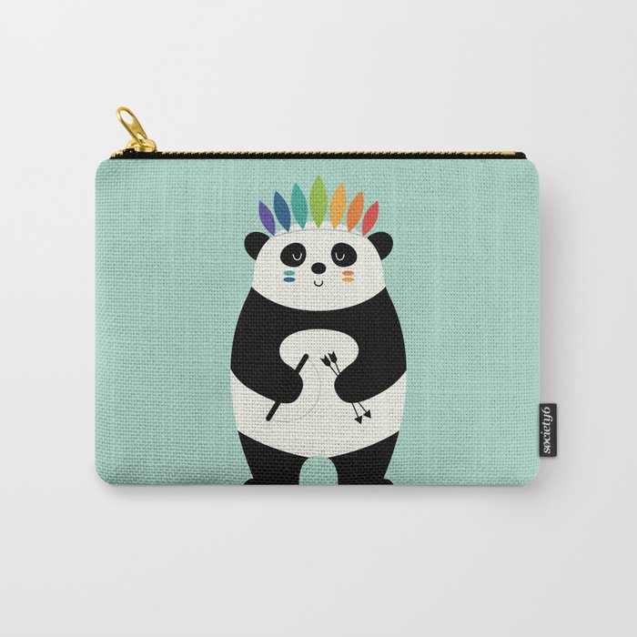 Be Brave Panda Carry-All Pouch