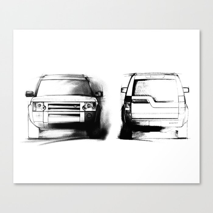 Discovery 3 - LR3 Canvas Print