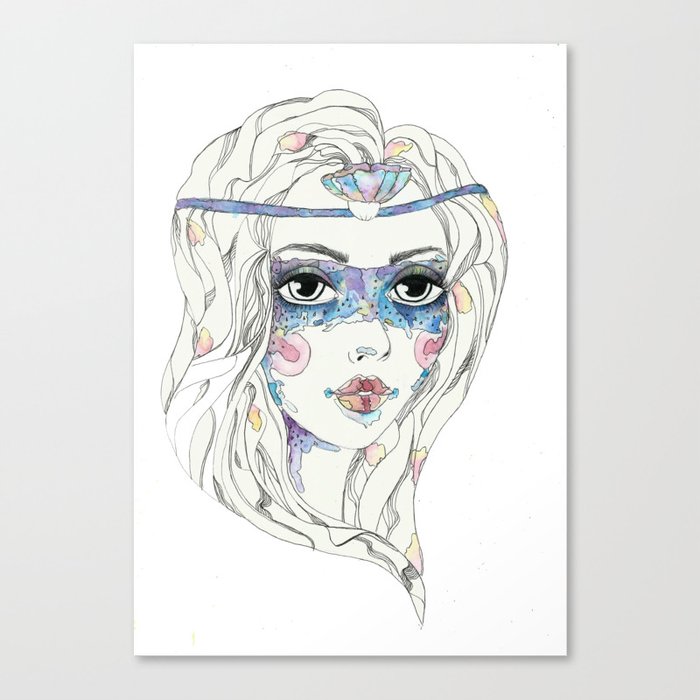 Water Princess Canvas Print