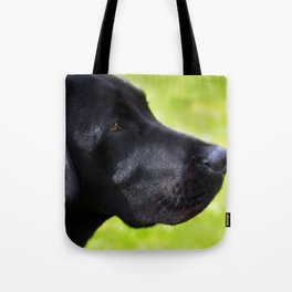 Black  Labrador Tote Bag