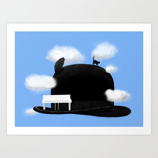 Gnossienne n°3 Art Print