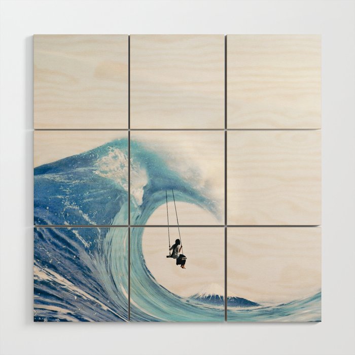 The Great Wave Wood Wall Art