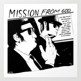 Mission From Goo Art Print