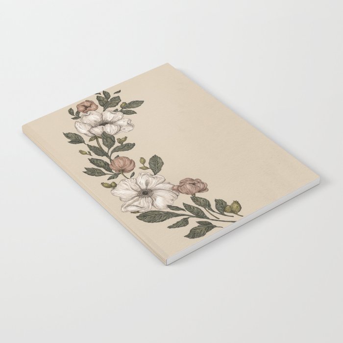 Floral Laurel Notebook