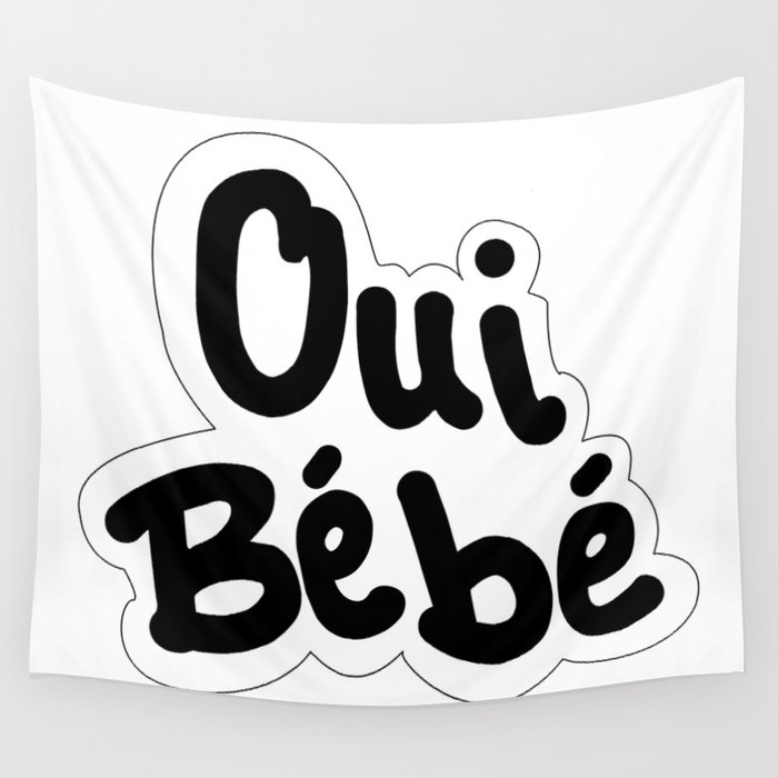 Oui Bebe Wall Tapestry By Plenty Culture Society6 Oui Bebe Wall Tapestry By Plenty Culture Society6
