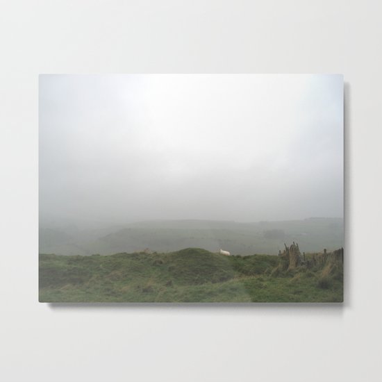 sheep view. Metal Print