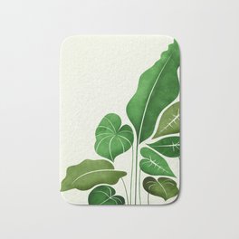 Cacophony Plant Illustration Bath Mat