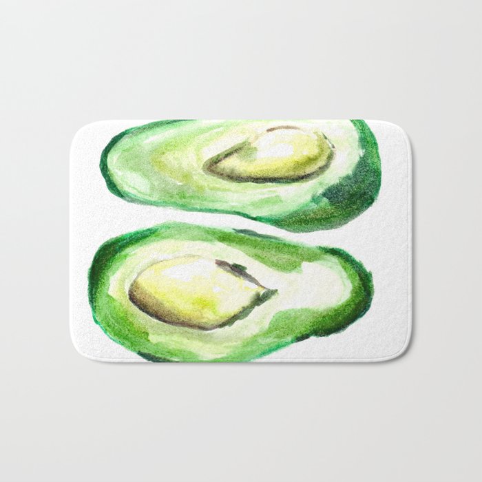 Avocado Twins Bath Mat