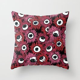 Coral Creature Throw Pillow