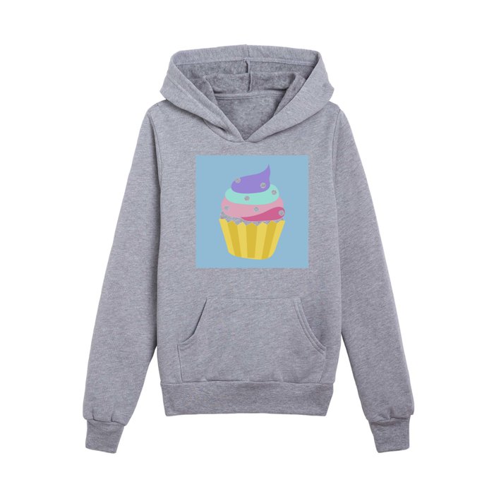 Cupcake Kids Pullover Hoodie