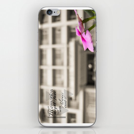 Memories always exist iPhone & iPod Skin