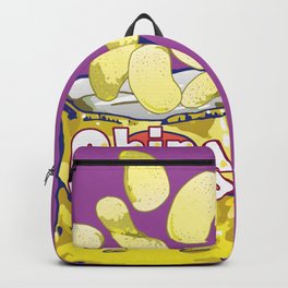 Potato Chips : Junkies Collection Backpack | Game, Yellow, Unhealthy, Vector, Lol, Football, Food, Pop, Lays, Snacks 