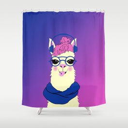 Llama Shower Curtains Society6