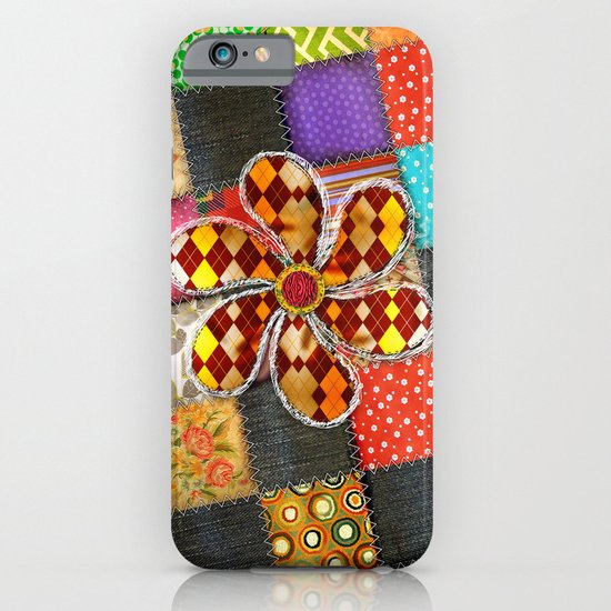 Lady Patchwork (Bulgarian Love) iPhone & iPod Case
