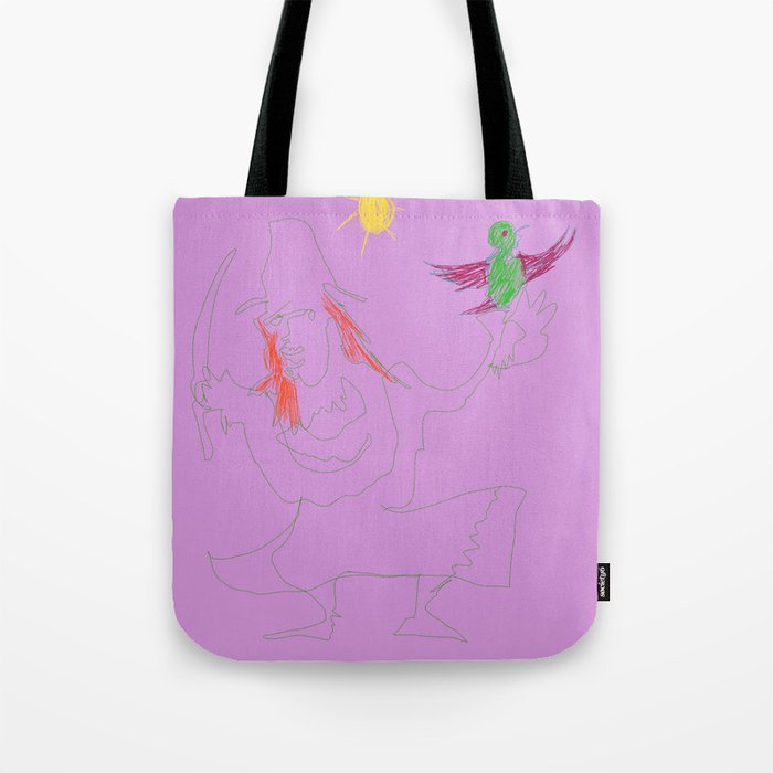 Anne Bonny & Friend (Pink Version) Tote Bag