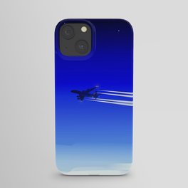 A Jet Heading Home. iPhone Case